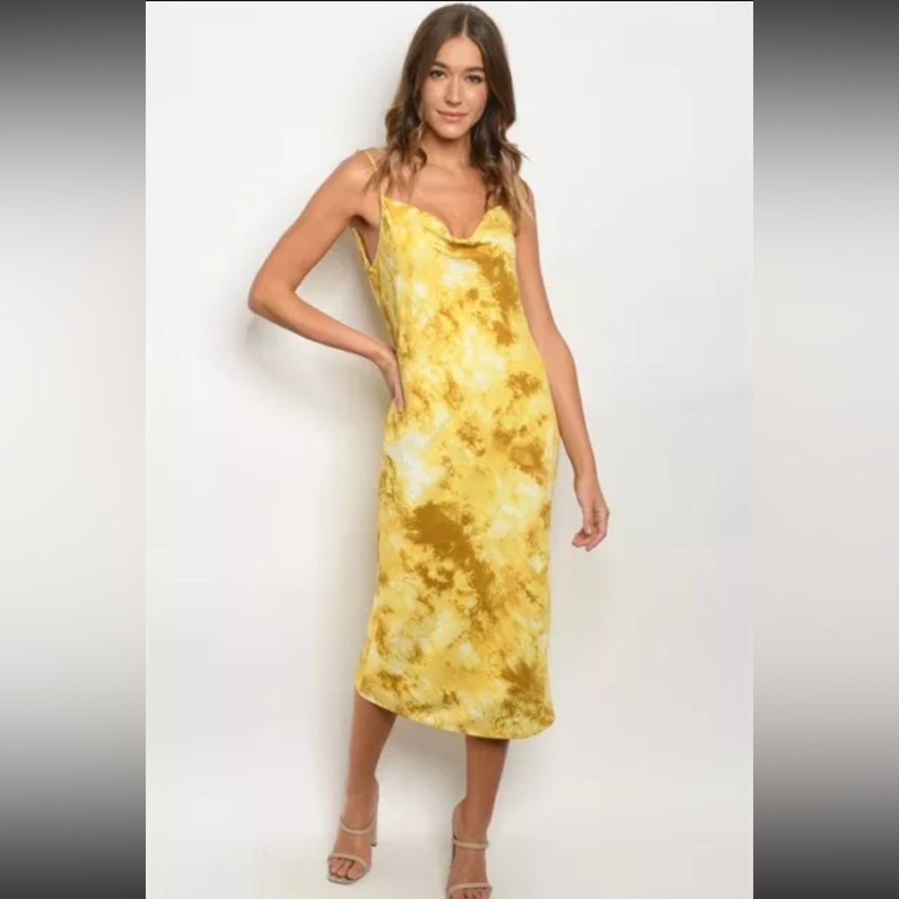 Tie Dye Midi Dress